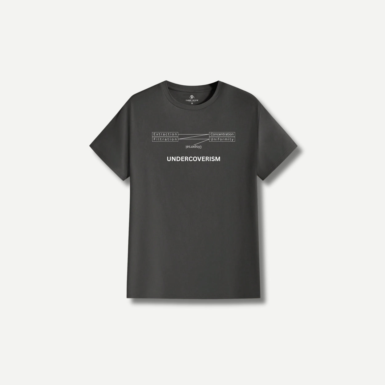 Gray Uncoverism Regular T-shirt