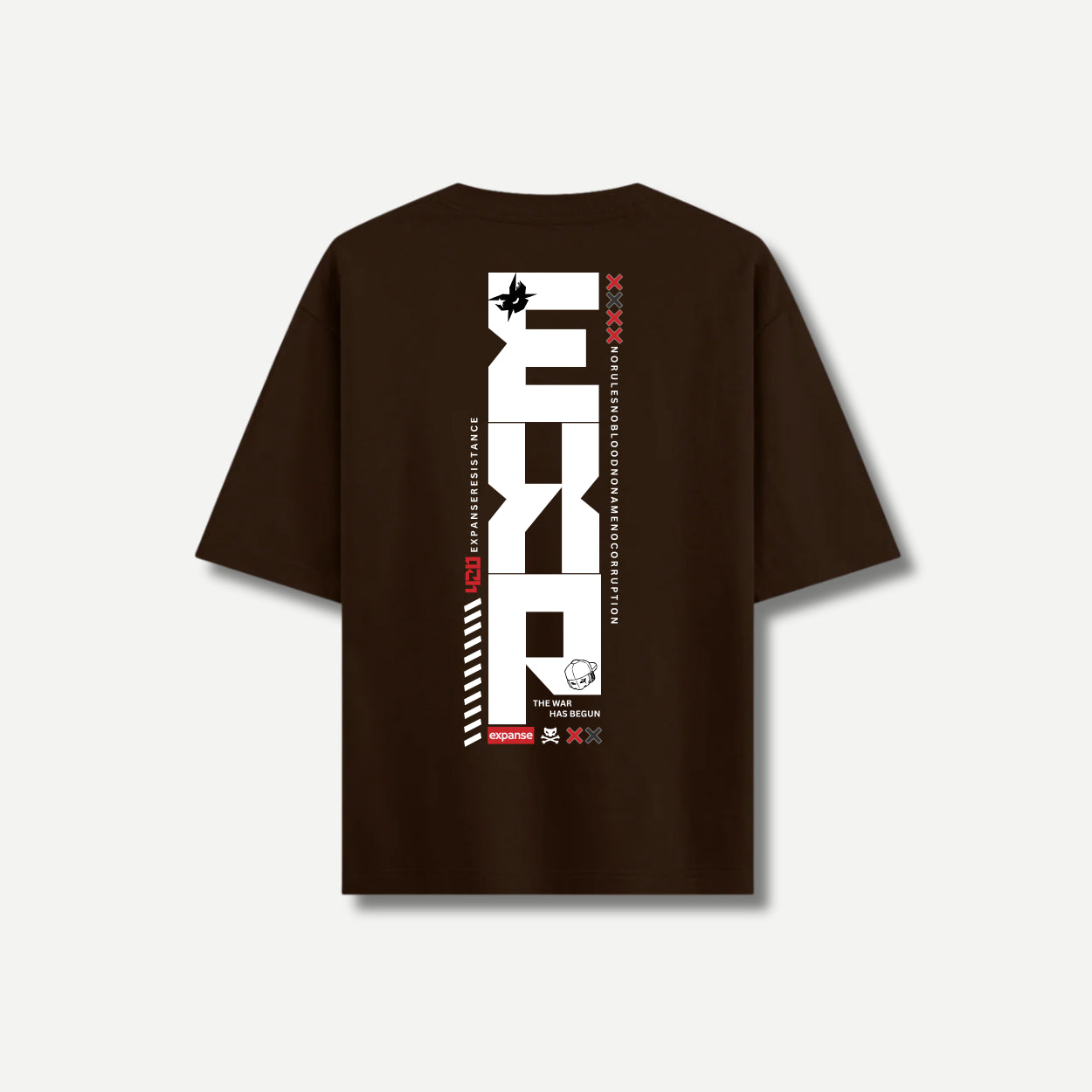 Brown exp v2 oversize tshirt
