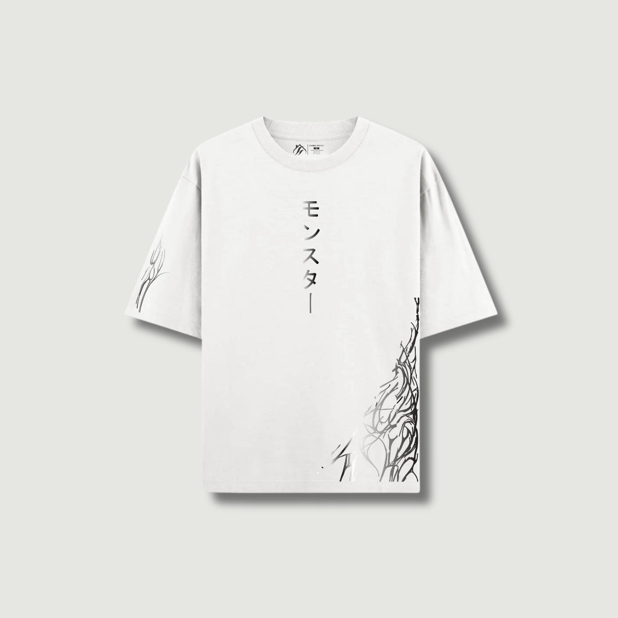 تيشيرت Oversize Dark Ripple