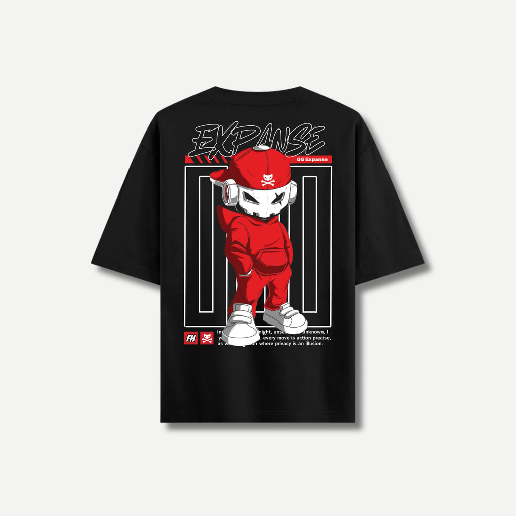 Black gg expanse oversize tshirt