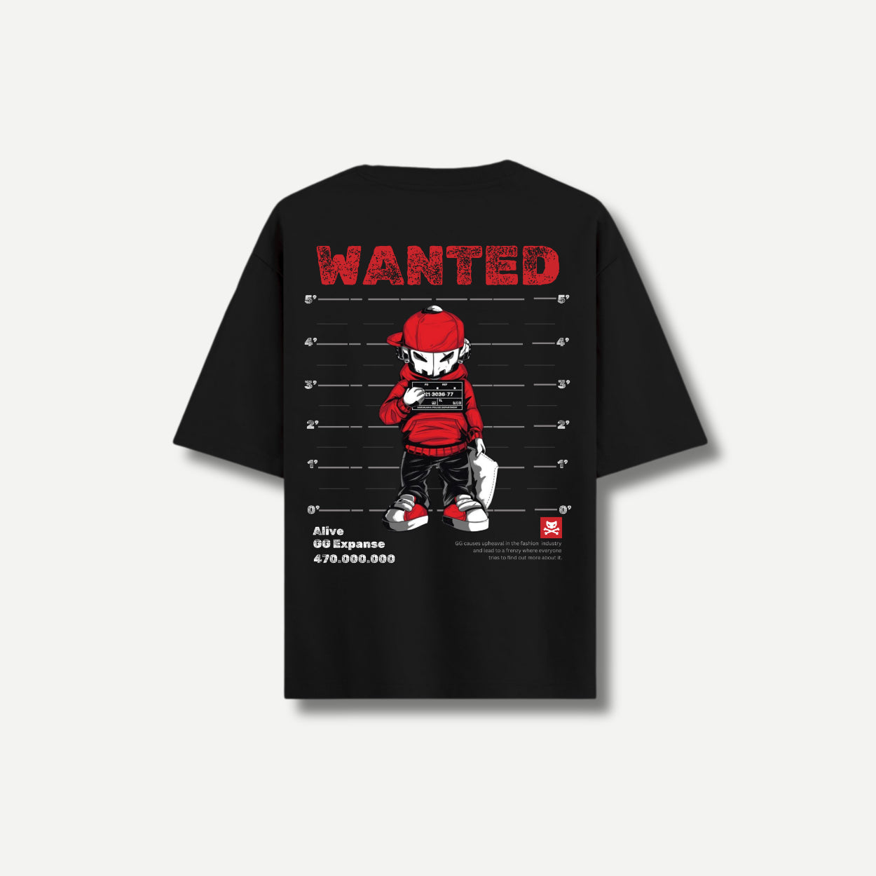 تيشيرت Oversize WANTED