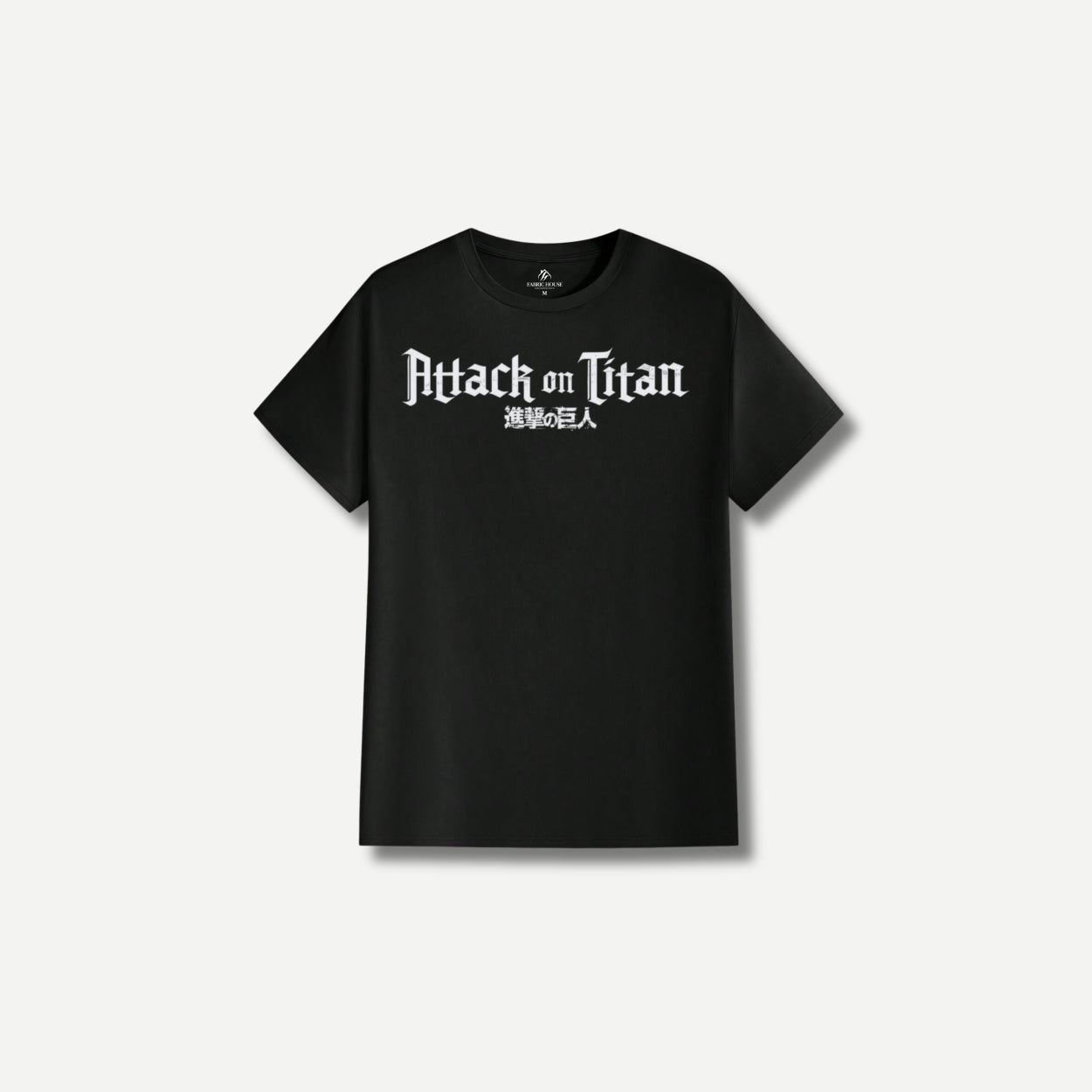 black attack on titan regular tshirt