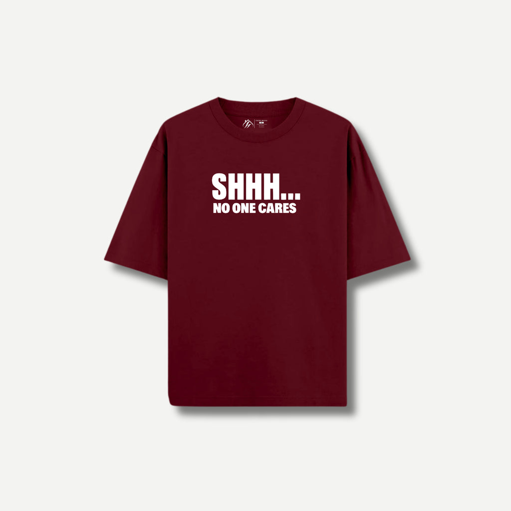 تيشيرت Oversize No One Cares