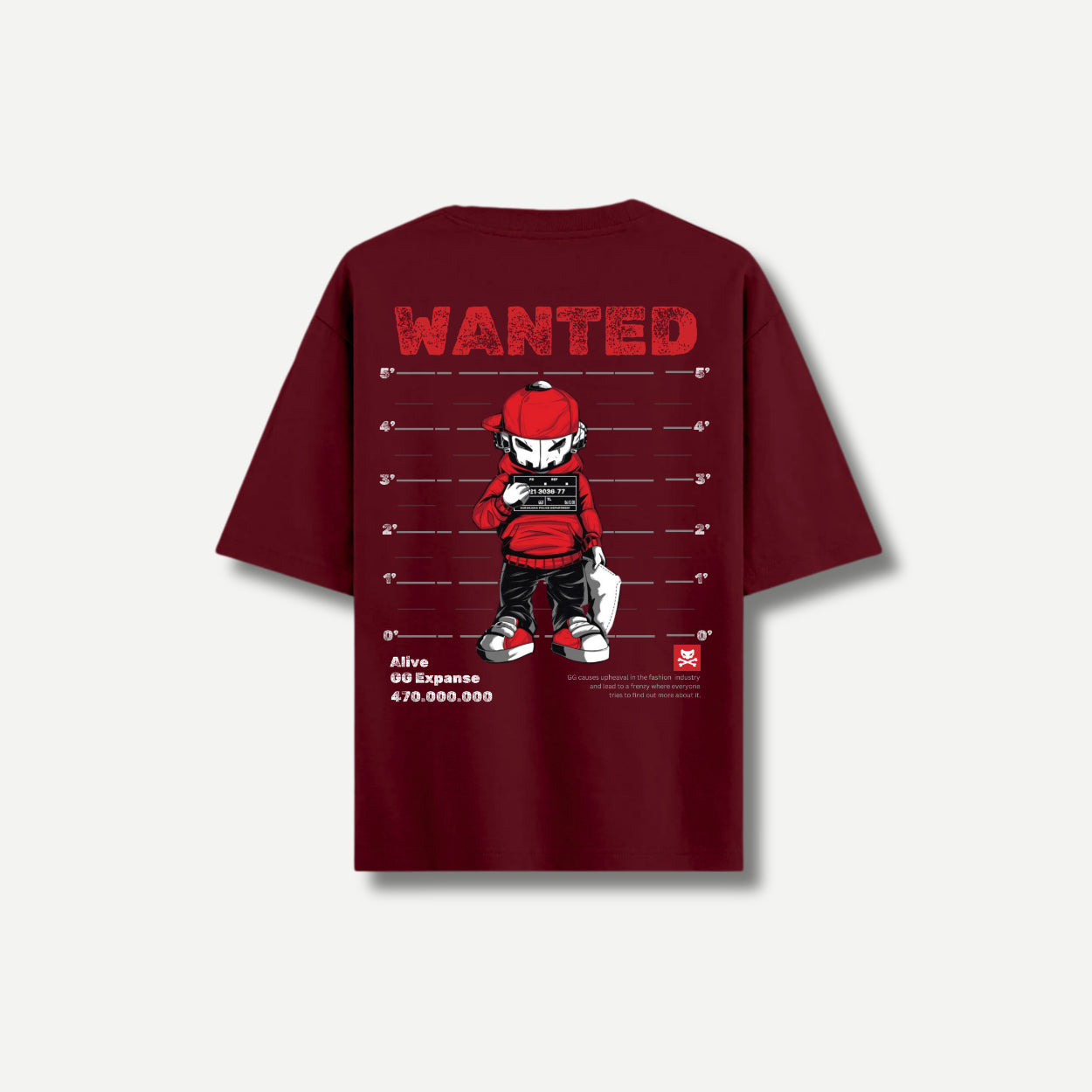 تيشيرت Oversize WANTED