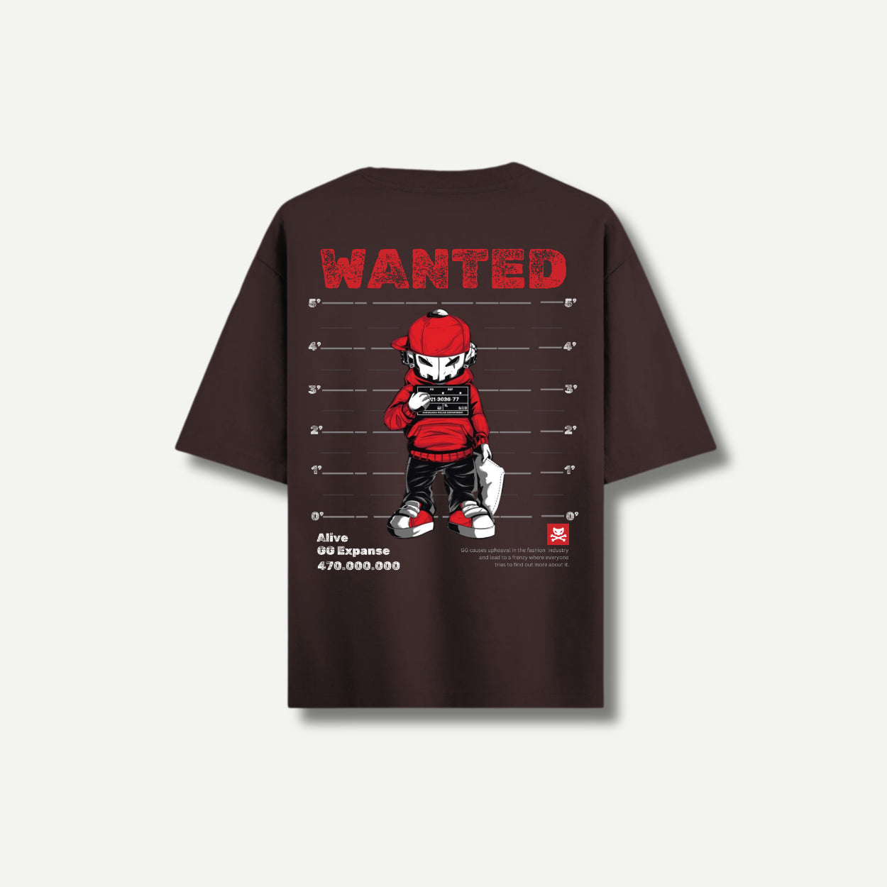 تيشيرت Oversize WANTED